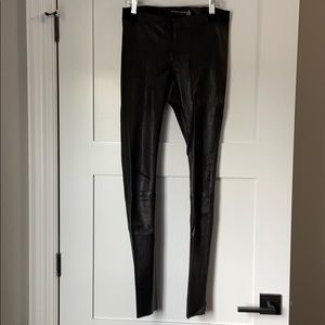 ALICE and OLIVIA leather leggings